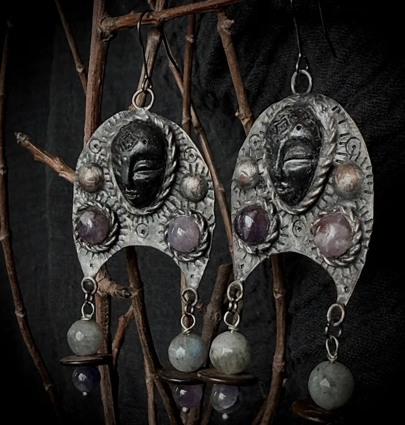 Серьги «Птицы-сестрицы»