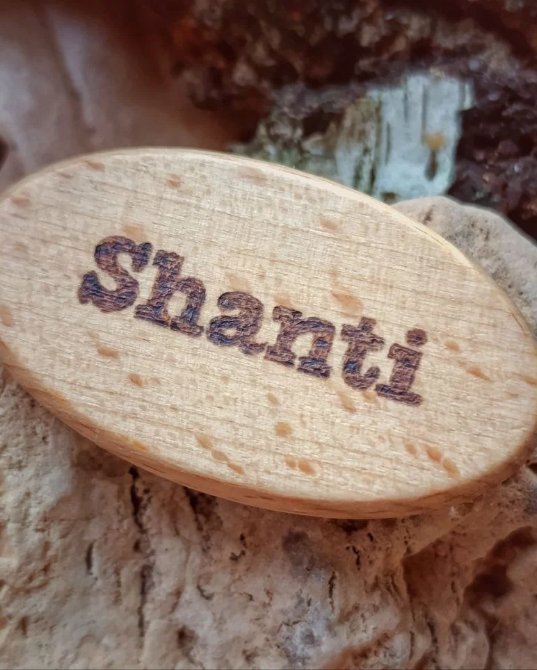 Брелок из бука "Shanti"