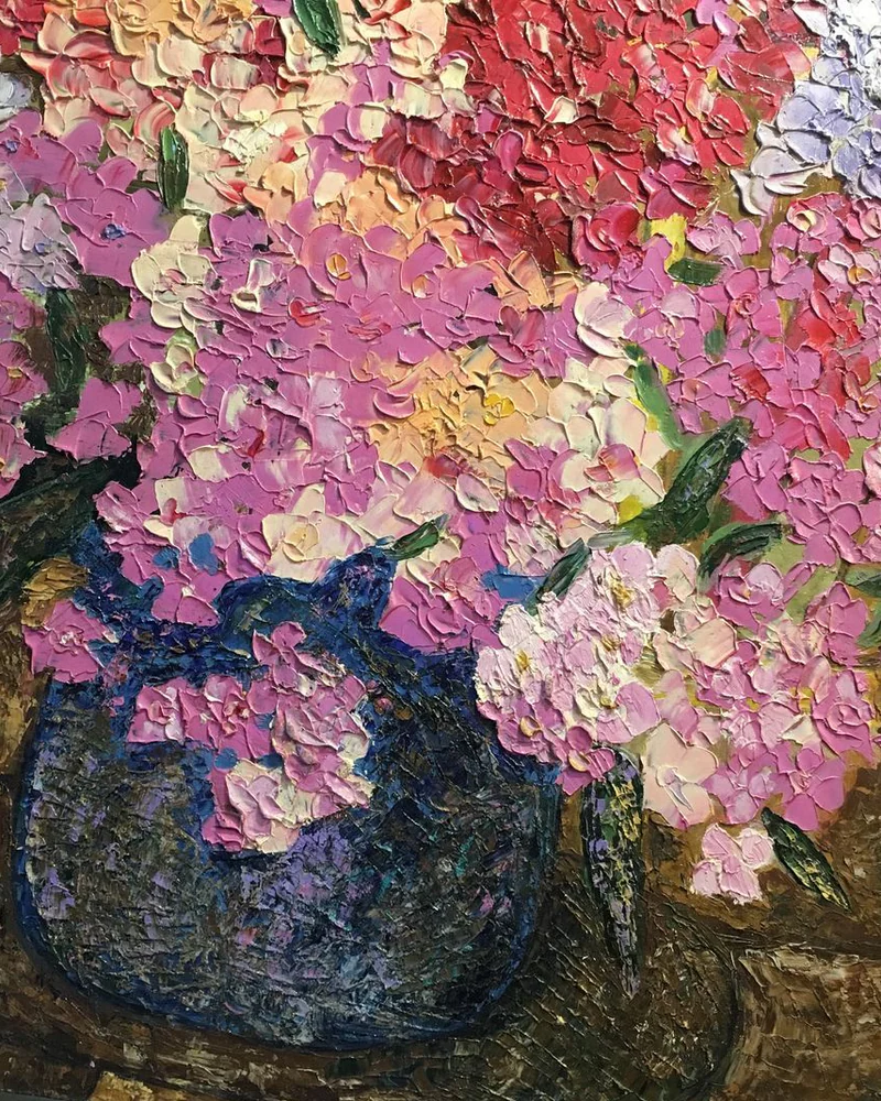 Картина маслом Сентябрь