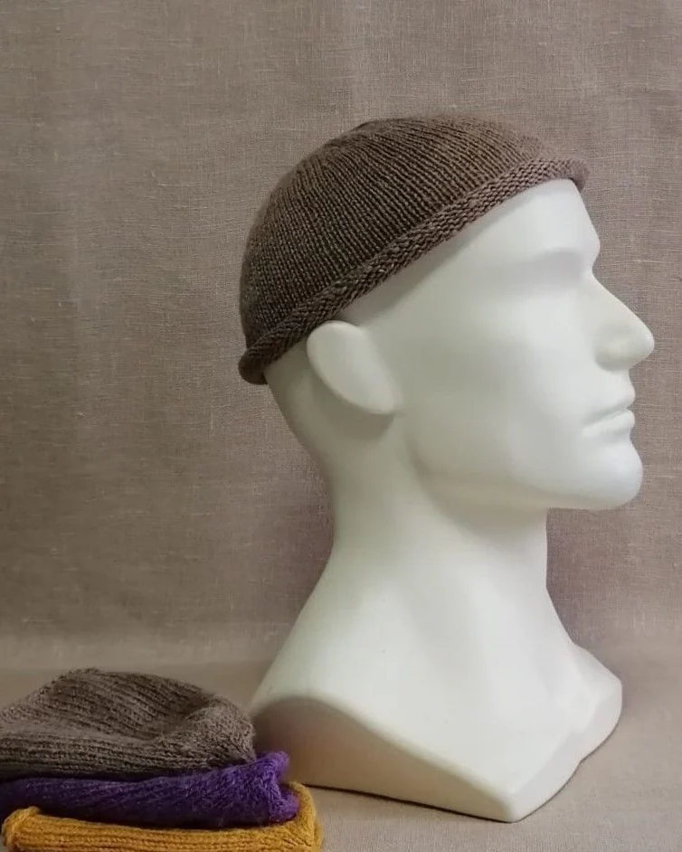 Шапка из конопли