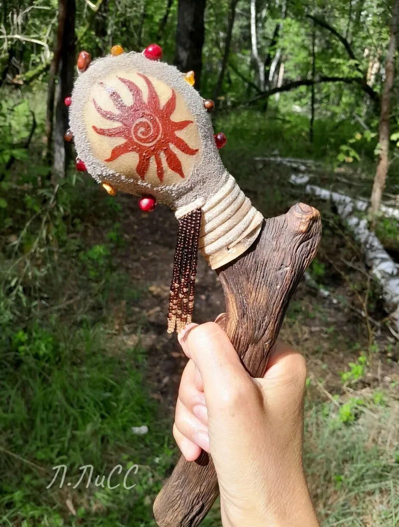 Шаманская погремушка Духа Оленя