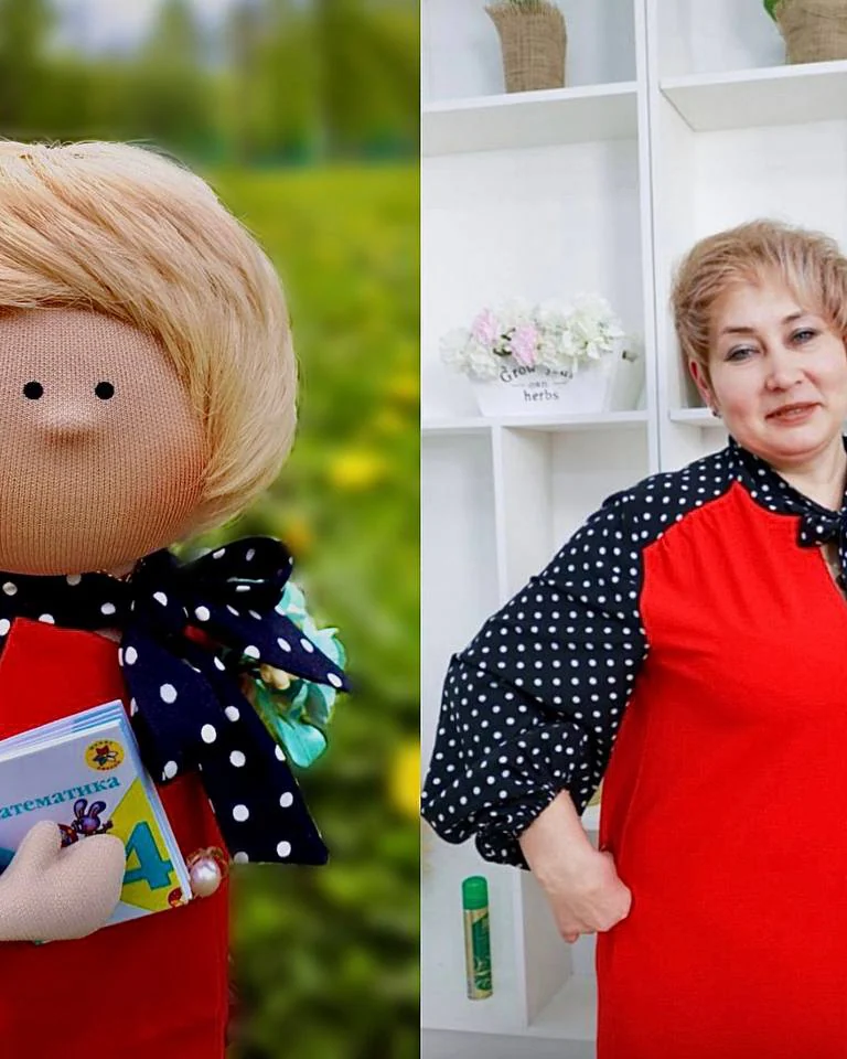 кукла по фотографии — кукла текстильная
