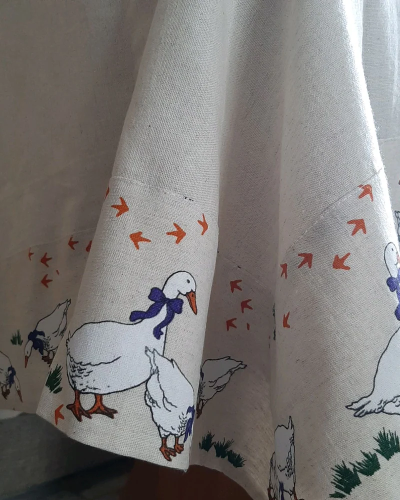 Скатерть"Гуси"