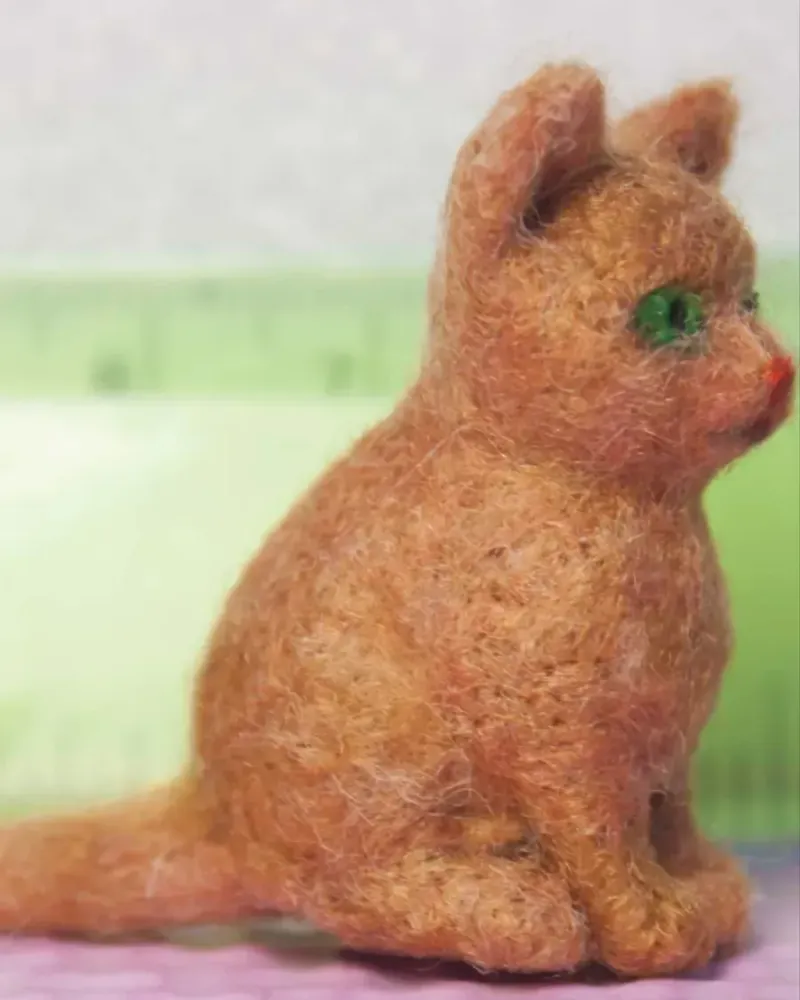 Рыжий котёнок, миниатюра 1:6 — Основной