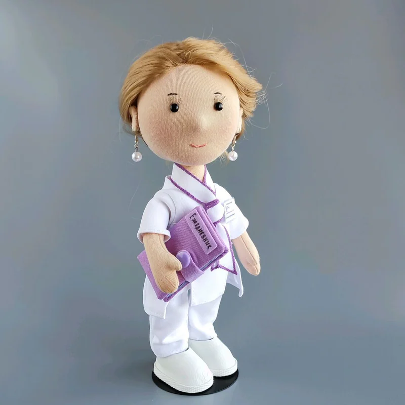 Портретная кукла по фото для начальницы Подарок руководителю