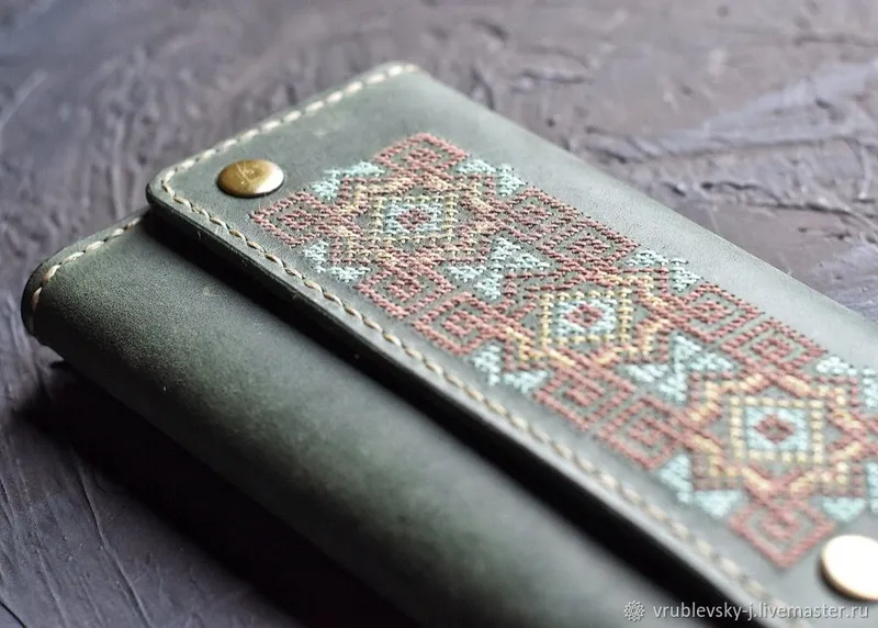 Кошелек из кожи Velvet
