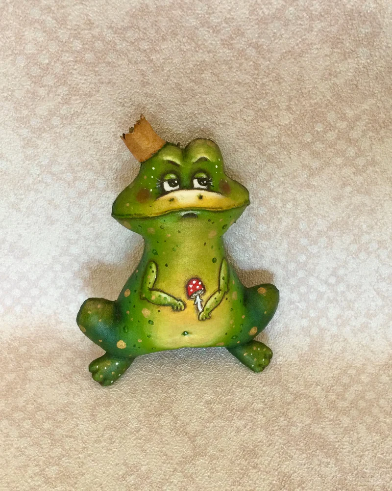 Зелёная лягушка