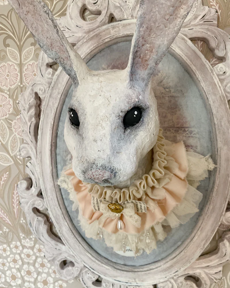 Панно «Shabby rabbit»
