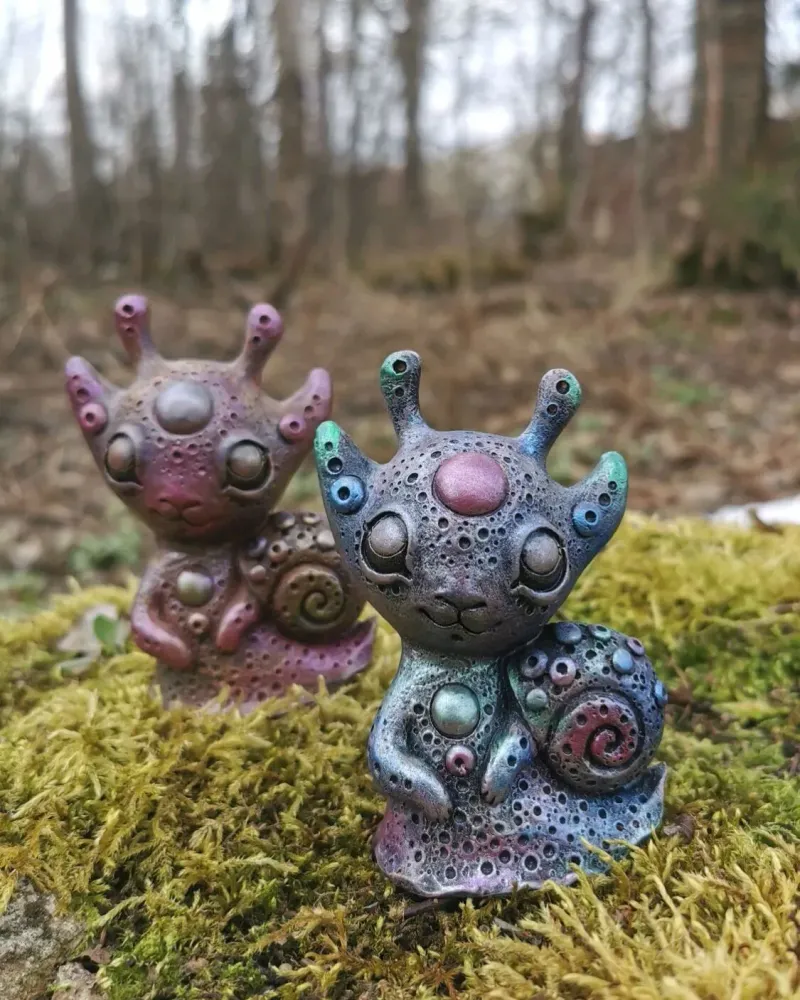 Космическая улитка, статуэтка