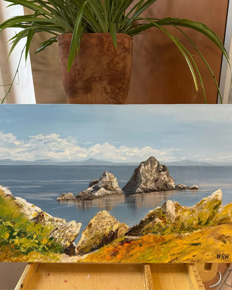 Морской пейзаж 40×60 — Оригинал
