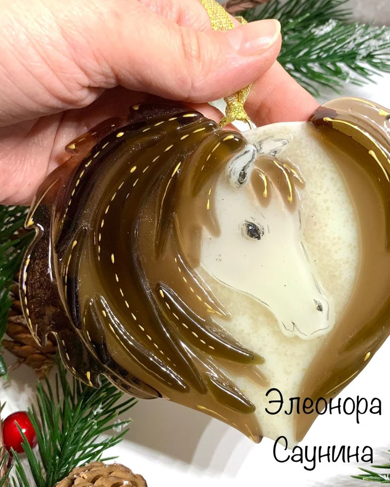 Подвес интерьерный / елочная игрушка Сивка-Бурка