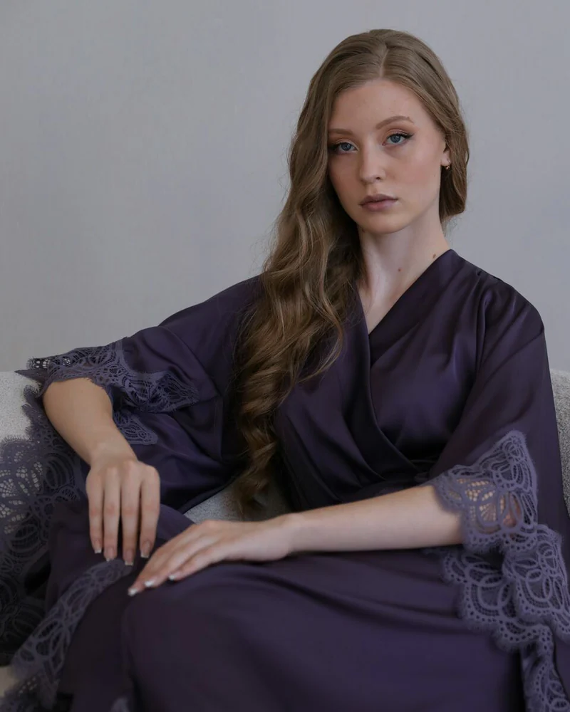 Пеньюар "Черника" средний