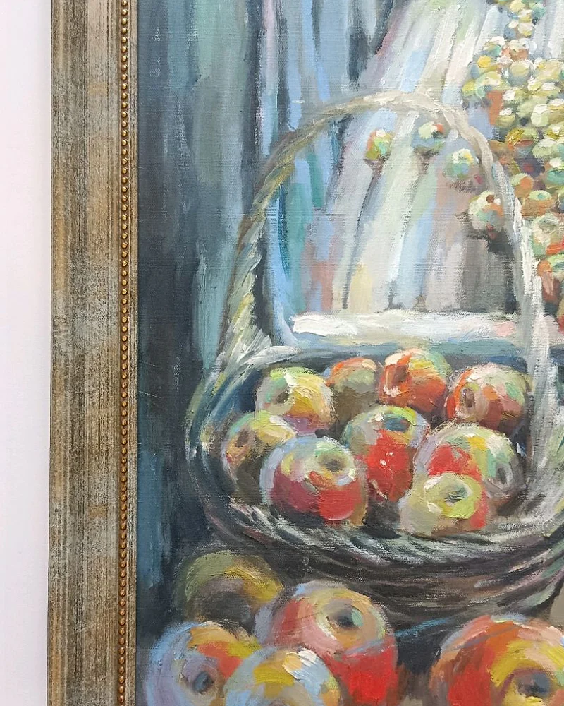 Картина маслом Яблочный спас