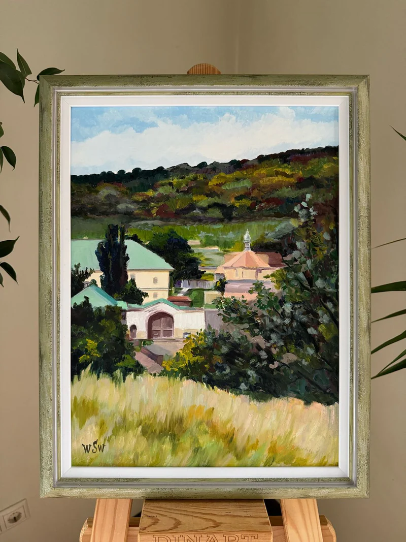 Интерьерная Картина маслом. Пейзаж. 35×45 см