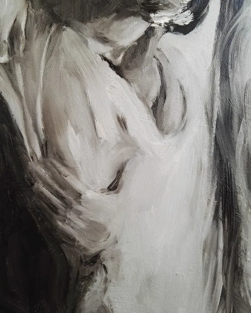 Нежность. Картина маслом 30×50 см — 30×50 см
