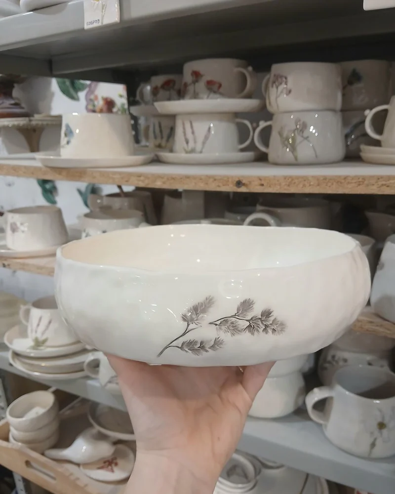 Белый салатник, 1,8 л