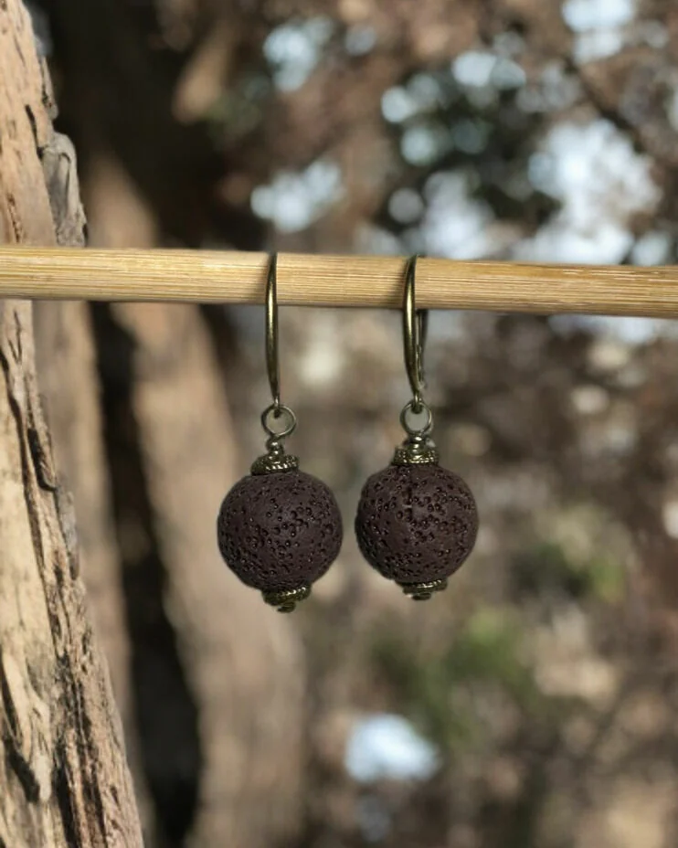 Серьги Кофейный аромат