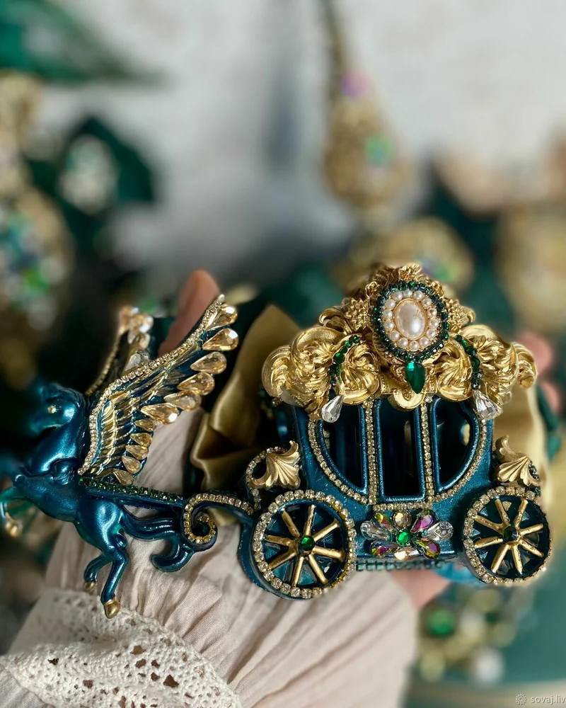 Набор ёлочных игрушек «Сказочный лес» с макушкой — Основной