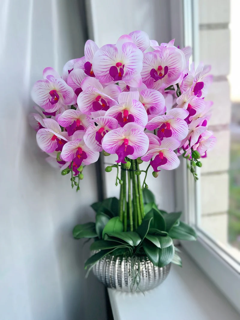 Композиция с орхидеями🌸