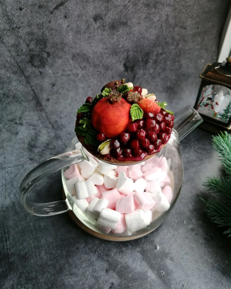 Чайник с гранатом
