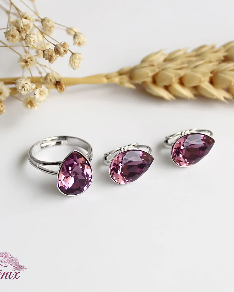Комплект "Iris" Swarovski