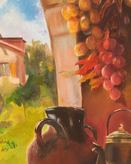 Картина маслом Пейзаж 50×70 см, южный пейзаж — Оригинал