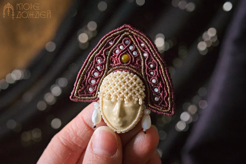 Брошь «Русская»
