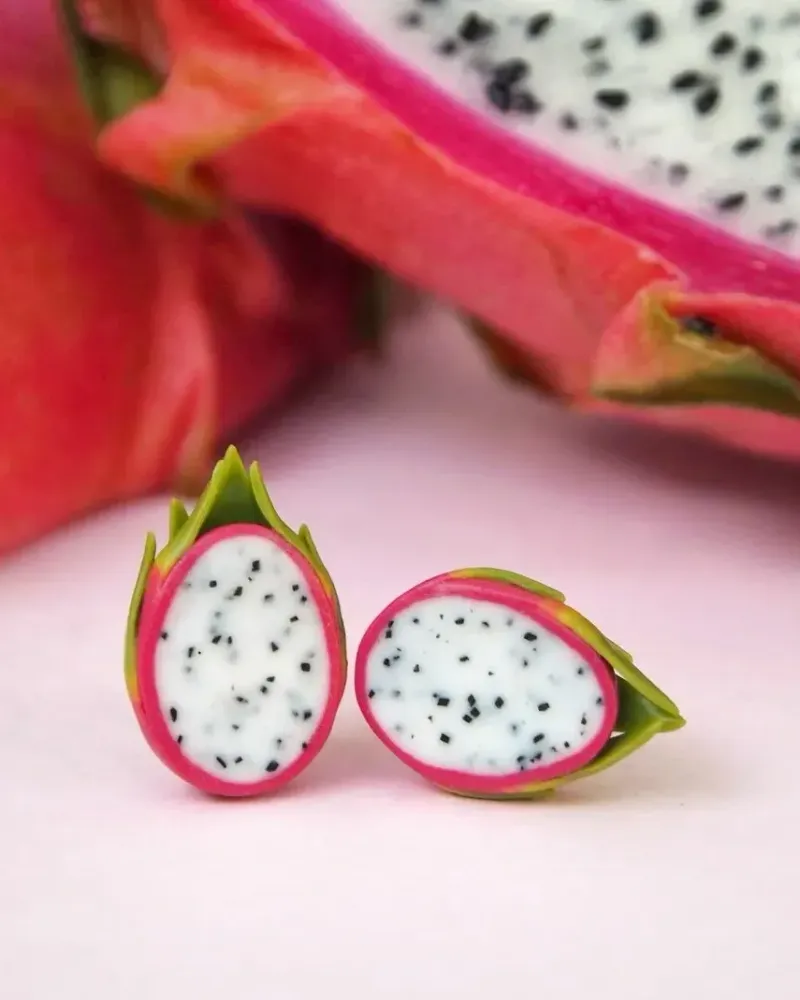 Серьги Питахайя