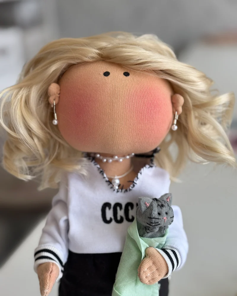 Портретная кукла Тильда