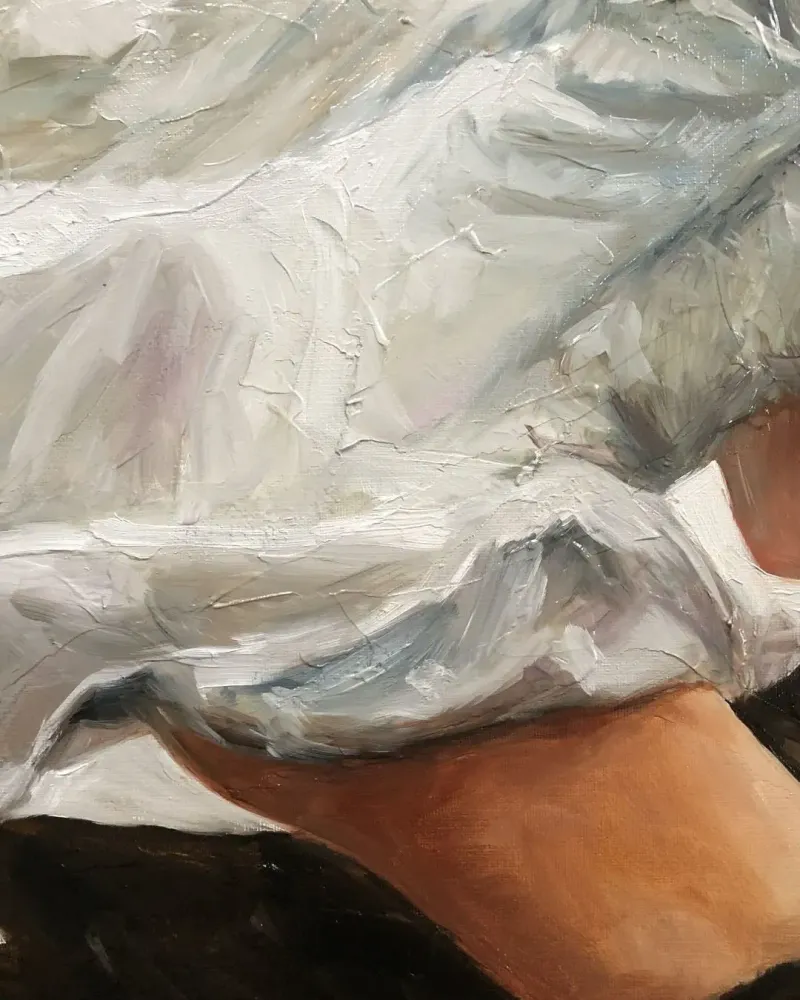 Наездница. Картина маслом 50×60 см — 50×60 см