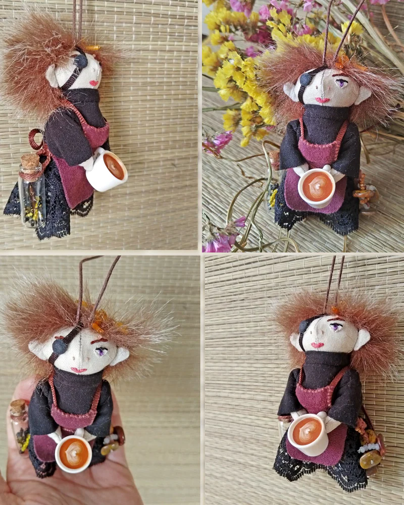 Зимние ведьмы — кофейная ведьма
