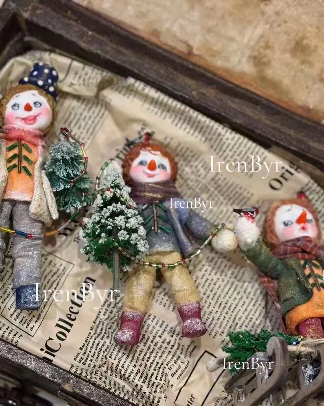 ватная игрушка — Снеговик
