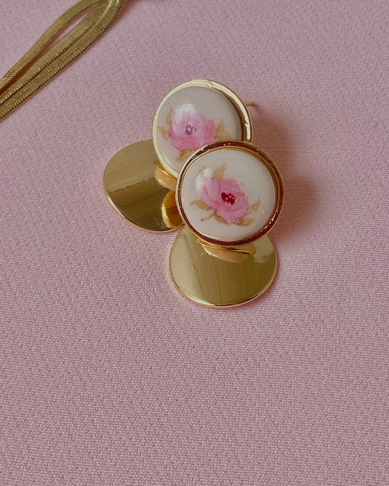 Серьги «Ровозвая вуаль»