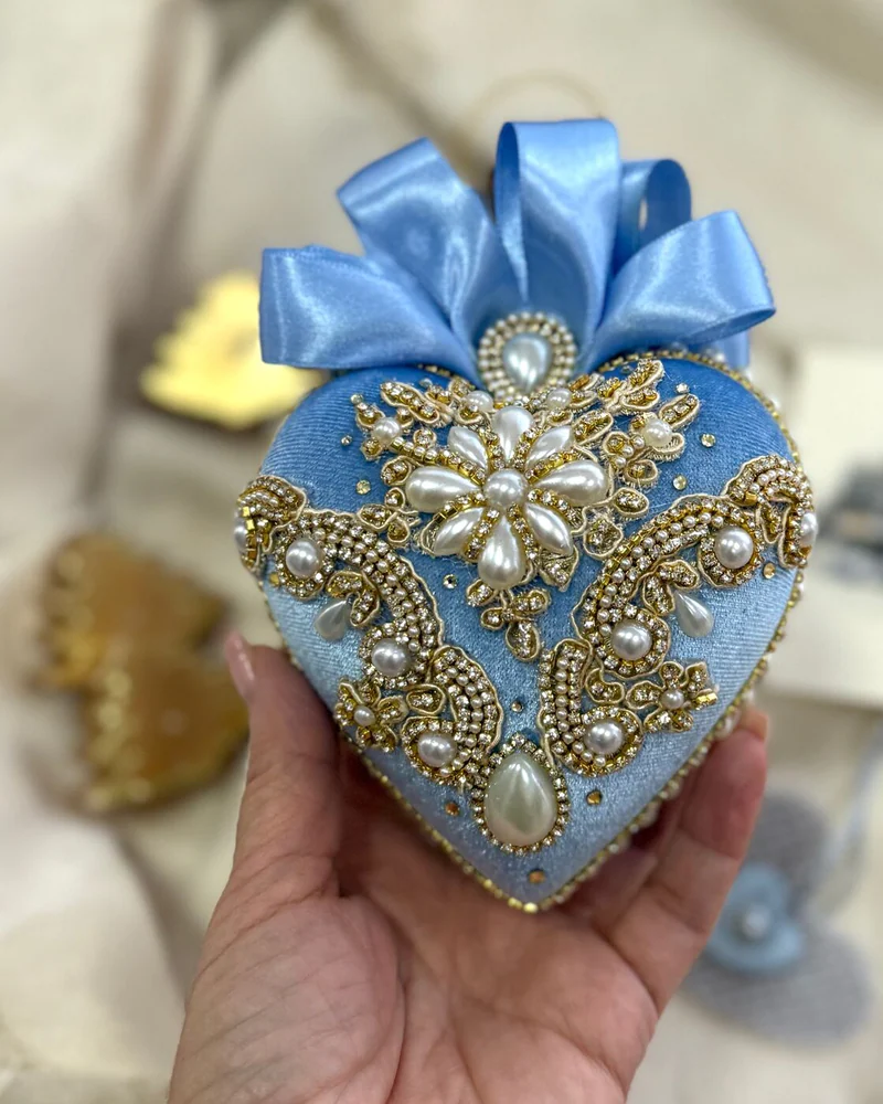 Сердце-подвеска «Небесная грация» и Сердце кофейное