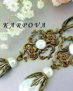 Комплект с жемчугом