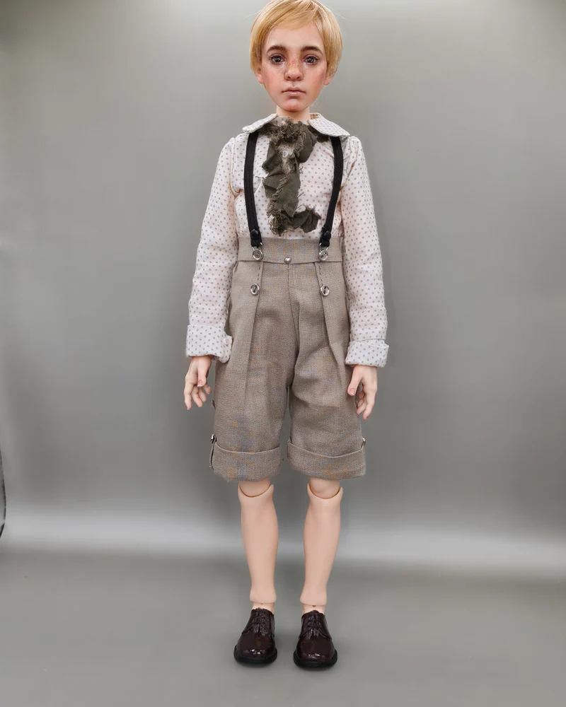 Толя - авторская шарнирная BJD кукла — Tolya BJD artdoll