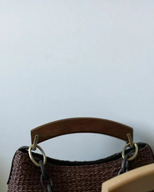 Сумка из рафии MIA — Натуральная