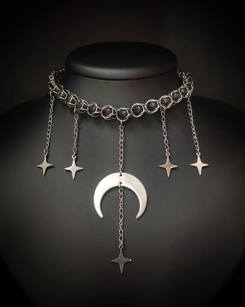 Чокер-колье «Volcanic moon» — Основной