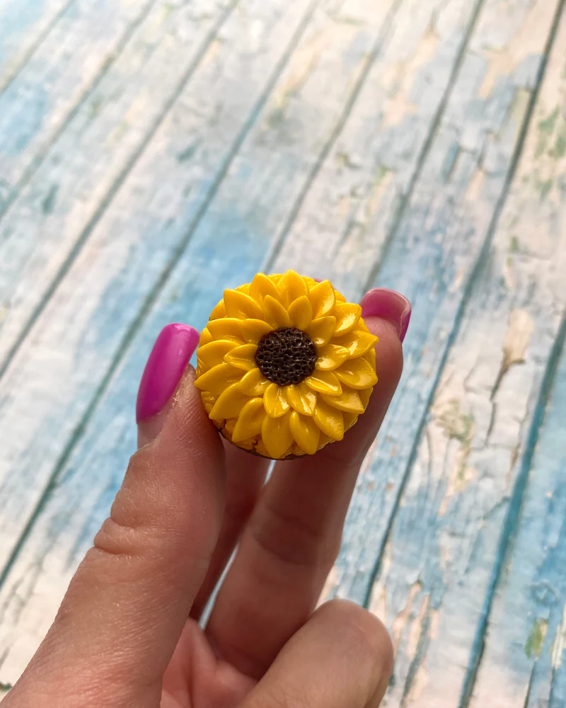Кукольная Миниатюра «Торт Подсолнух 🌻»