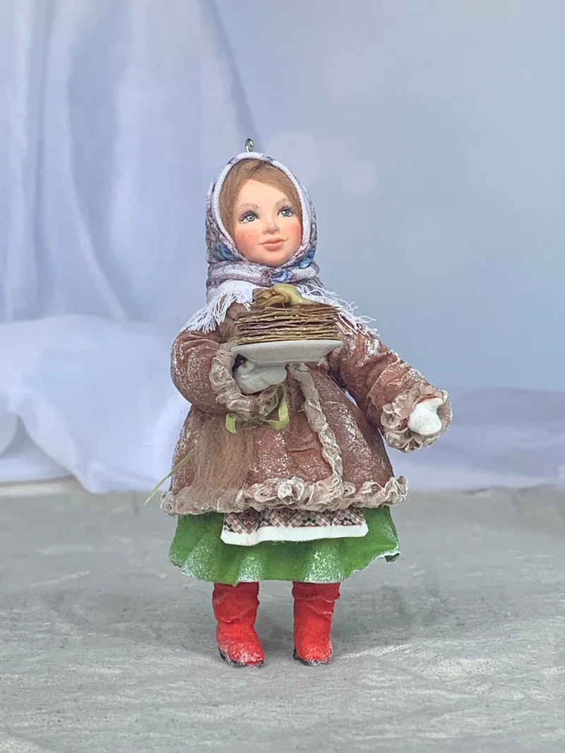 Девочка с блинчиками