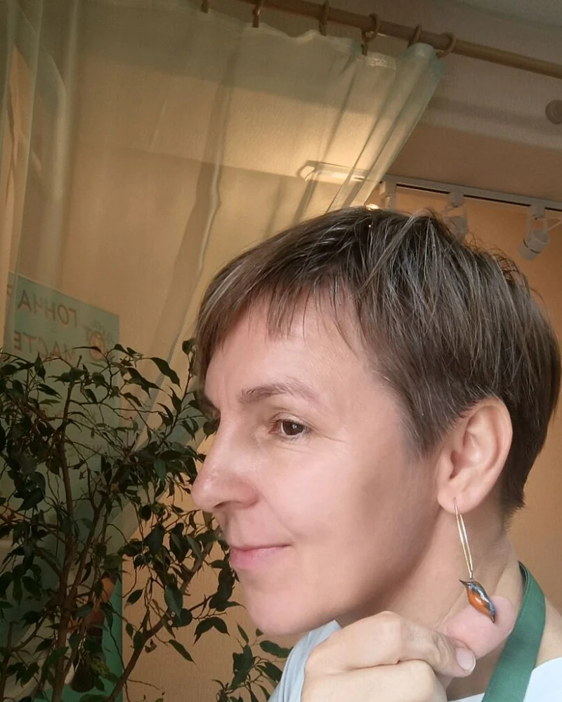 Серьги «Птички»