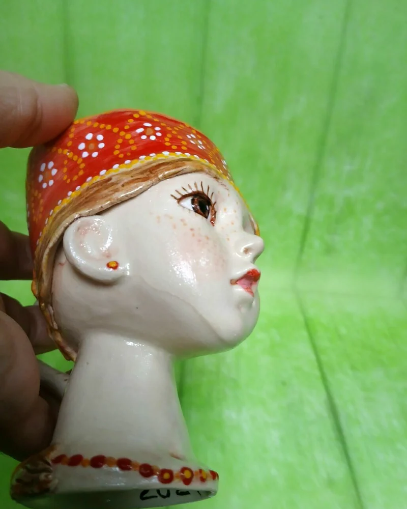 Чашка Красна Девица, авторская керамика