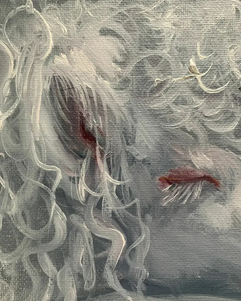Единорог. Картина маслом 20×30 см — 20×30 см