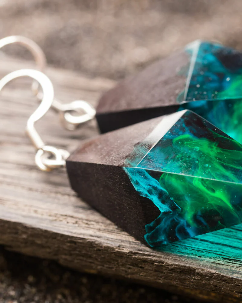 Серьги "Polar night" crystal — Основной вариант