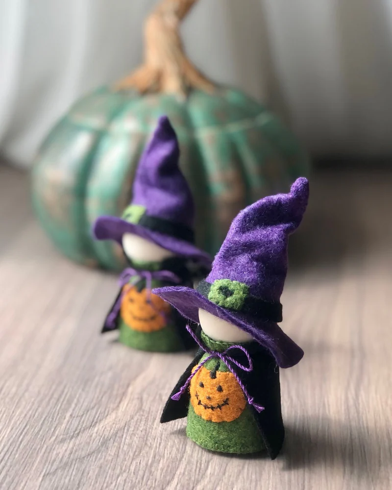 Halloween Вальдорфские гномики