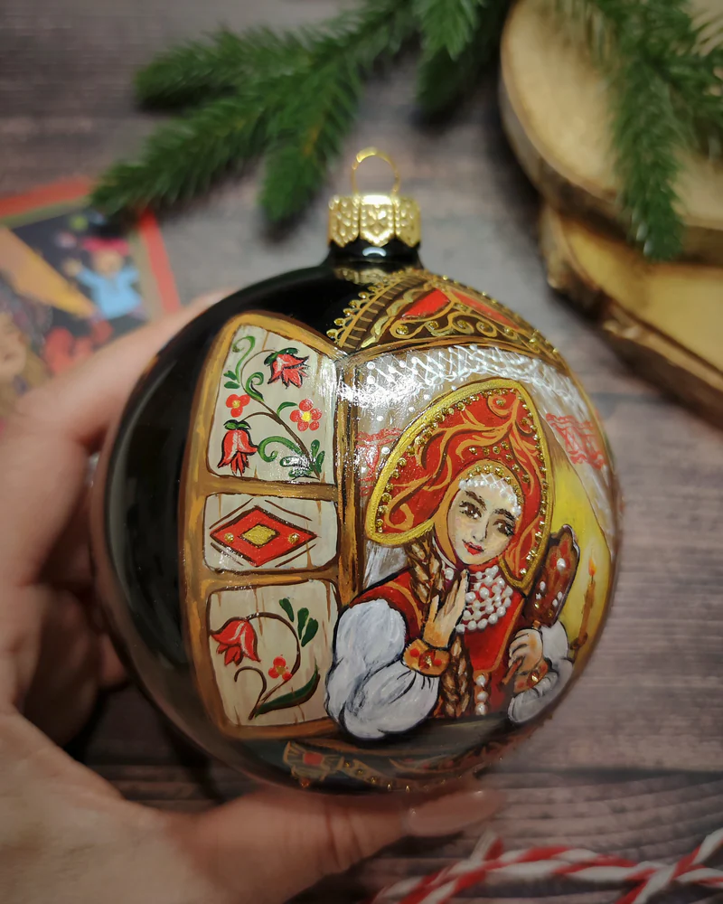 Ёлочный шар "Свет мой зеркальце, скажи"