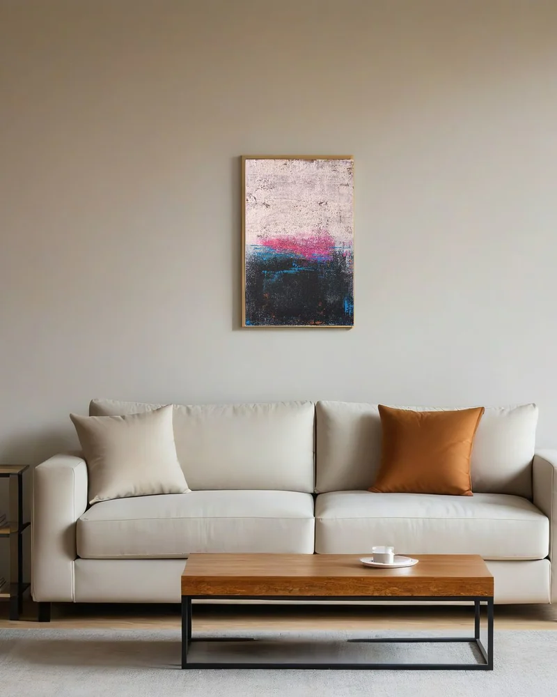 Картина акрилом в технике Mixed Media 40х60 см