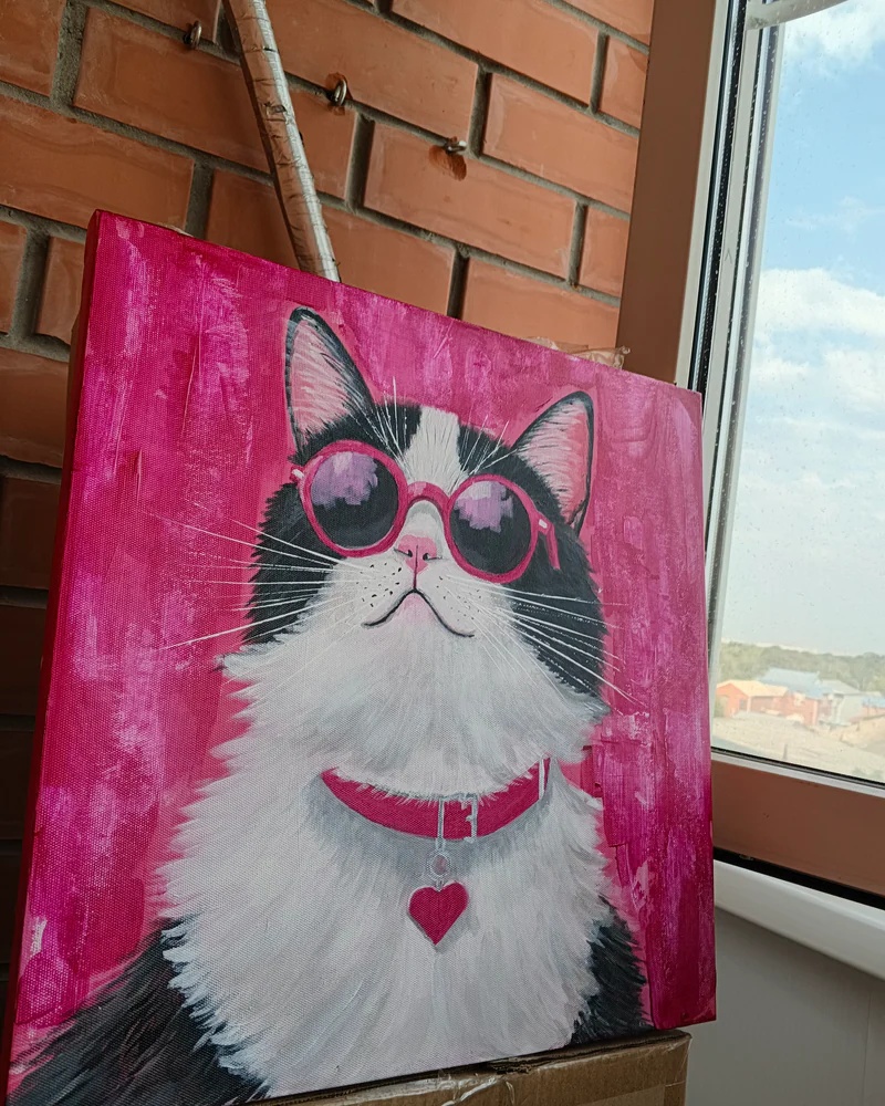 Картина "Кот"