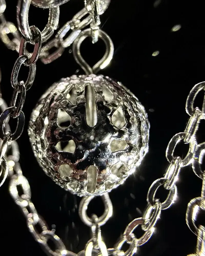 Серьги «Алхимия теней» — Серые