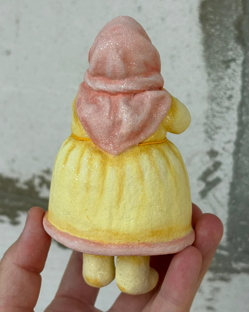 Ватная ёлочная игрушка